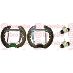 BREMBO K 85 032 Brake Set, drum brakes VOLKSWAGEN: Caddy 2 Kastenwagen, GOLF 3, Caddy 1 Pickup, SEAT: Inca