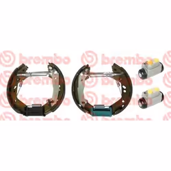 Brake Set, drum brakes; BREMBO; for HYUNDAI; 5830525A00