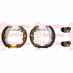 Brake Set, drum brakes; BREMBO; for RENAULT, DACIA, MERCEDES-BENZ, LADA; 6001549704, 4154200320, A4154200320, 440207408R, 440 ...