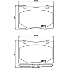 BREMBO P 28 079 Brake pad set with acoustic wear warning with anti-squeak plate without accessories HONDA: LEGEND 4, ACURA: RL II