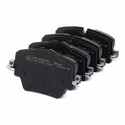BREMBO Low-Met P 06 093 Brake pad set prepared for wear warning indicator with brake caliper screws, with anti-squeak plate with accessories BMW: X3