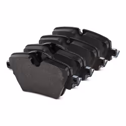 BREMBO Low-Met P 06 093 Brake pad set prepared for wear warning indicator with brake caliper screws, with anti-squeak plate with accessories BMW: X3