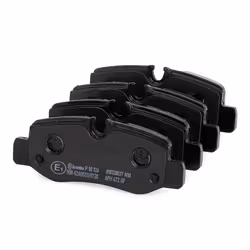 BREMBO P 50 126 Brake pad set prepared for wear warning indicator with piston clip, with anti-squeak plate with accessories MERCEDES-BENZ: Vito Tourer