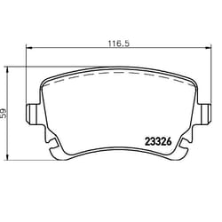 BREMBO P 85 143 Brake pad set excl. wear warning contact with brake caliper screws, with anti-squeak plate with accessories AUDI: A6 C6 Saloon