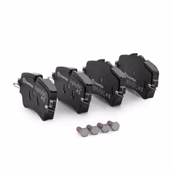 BREMBO P 06 092 Brake pad set prepared for wear warning indicator with brake caliper screws, with anti-squeak plate with accessories MINI: Clubman