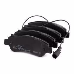 BREMBO P 61 125 Brake pad set incl. wear warning contact with brake caliper screws, with anti-squeak plate with accessories PEUGEOT: Boxer Van