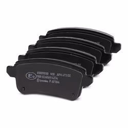 BREMBO P 68 064 Brake pad set excl. wear warning contact with brake caliper screws, with anti-squeak plate with accessories RENAULT: Megane 4