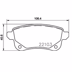 BREMBO P 68 064 Brake pad set excl. wear warning contact with brake caliper screws, with anti-squeak plate with accessories RENAULT: Megane 4 - Additional view 4