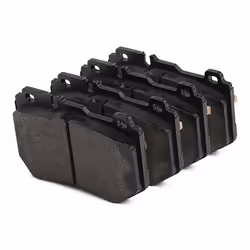 BREMBO P 50 123 Brake pad set prepared for wear warning indicator with anti-squeak plate without accessories MERCEDES-BENZ: C-Class Saloon