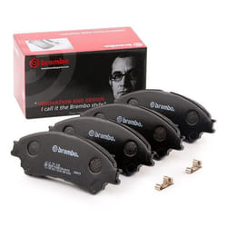 BREMBO P 79 032 Brake pad set with acoustic wear warning with anti-squeak plate without accessories SUZUKI: SX4 II S-Cross, Vitara IV Off-Road