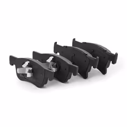 Brake pad set; BREMBO; with acoustic wear warning with piston clip, with anti-squeak plate with accessories; for VAUXHALL, OP ...