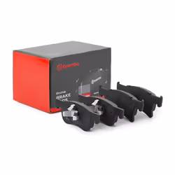 BREMBO P 59 083 Brake pad set with acoustic wear warning with piston clip, with anti-squeak plate with accessories VAUXHALL: Corsa Mk4, Adam - Additional view 5