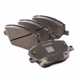 BREMBO P 23 164 Brake pad set with acoustic wear warning with brake caliper screws, with anti-squeak plate with accessories JEEP: Renegade Off-Road