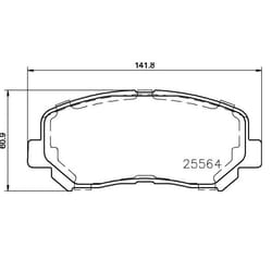 BREMBO P 37 019 Brake pad set with acoustic wear warning with piston clip, with anti-squeak plate with accessories JEEP: Cherokee V