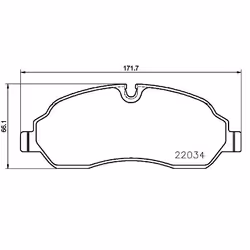 Brake pad set; BREMBO; incl. wear warning contact with brake caliper screws, with anti-squeak plate with accessories; for FOR ...