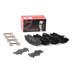 BREMBO P 30 076 Brake pad set with acoustic wear warning with anti-squeak plate with accessories HYUNDAI: i10 II Hatchback