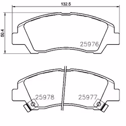 BREMBO P 30 076 Brake pad set with acoustic wear warning with anti-squeak plate with accessories HYUNDAI: i10 II Hatchback - Additional view 5
