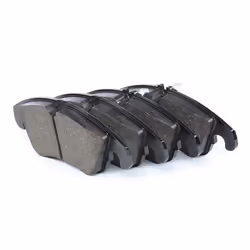 Brake pad set; BREMBO; Prime; incl. wear warning contact with brake caliper screws, with piston clip, with anti-squeak plate ...