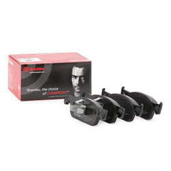 BREMBO P 68 065 Brake pad set excl. wear warning contact with piston clip, with anti-squeak plate with accessories DACIA: SANDERO 2, LOGAN MCV 2