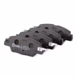 BREMBO P 49 053 Brake pad set with acoustic wear warning with anti-squeak plate without accessories MAZDA: CX-5 II, CX-5 I, MX-5 IV