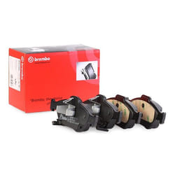 BREMBO P 83 159 Brake pad set with acoustic wear warning with anti-squeak plate without accessories TOYOTA: Yaris III Hatchback, Yaris III Van