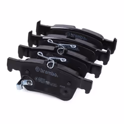 BREMBO P 28 089 Brake pad set with acoustic wear warning with anti-squeak plate without accessories HONDA: CIVIC 10, e, CIVIC 10 Stufenheck