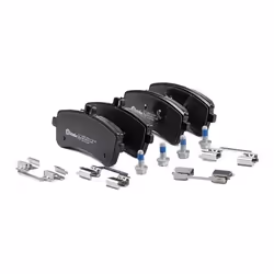 BREMBO P 50 132 Brake pad set prepared for wear warning indicator with brake caliper screws, with anti-squeak plate with accessories