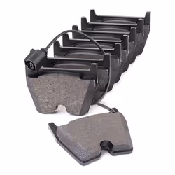 BREMBO P 85 152 Brake pad set incl. wear warning contact with anti-squeak plate without accessories AUDI: A3 Sportback, A3 Saloon, Q3