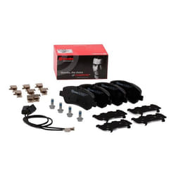 BREMBO P 24 187 Brake pad set incl. wear warning contact with brake caliper screws, with anti-squeak plate with accessories FORD: Transit Mk7 Van