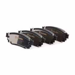 Brake pad set; BREMBO; excl. wear warning contact with anti-squeak plate without accessories; for TOYOTA, LEXUS, SUZUKI; 0446 ...