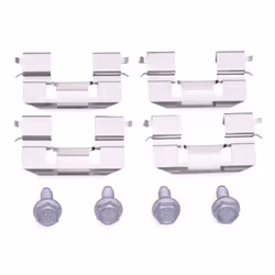 BREMBO P 23 170 Brake pad set with acoustic wear warning with brake caliper screws, with anti-squeak plate with accessories FIAT: Tipo Hatchback - Additional view 5