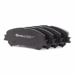 BREMBO P 68 067 Brake pad set excl. wear warning contact with brake caliper screws, with anti-squeak plate with accessories RENAULT: Megane 4