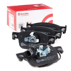 BREMBO P 85 153 Brake pad set incl. wear warning contact with piston clip, with anti-squeak plate with accessories AUDI: A4 B9 Avant, A4 B9 Saloon