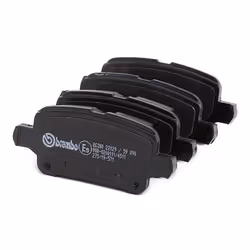 BREMBO P 59 090 Brake pad set with acoustic wear warning with piston clip, with anti-squeak plate with accessories VAUXHALL: Astra Mk7