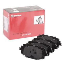 BREMBO P 49 054 Brake pad set excl. wear warning contact with piston clip, with anti-squeak plate with accessories MAZDA: MX-5 IV, FIAT: 124 Spider