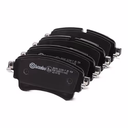 BREMBO P 85 154 Brake pad set prepared for wear warning indicator with brake caliper screws, with anti-squeak plate with accessories AUDI: A5 B9 Coupe
