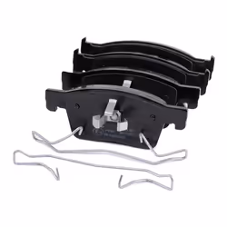 BREMBO P 59 091 Brake pad set with acoustic wear warning with piston clip, with anti-squeak plate with accessories VAUXHALL: Astra Mk7 Kombi