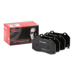 BREMBO P 59 094 Brake pad set with acoustic wear warning with anti-squeak plate without accessories VAUXHALL: Corsa Mk4, Corsa Mk3, Corsavan Mk4