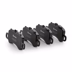 BREMBO P 65 041 Brake pad set prepared for wear warning indicator with anti-squeak plate without accessories PORSCHE: 911 Coupe, 911 Targa