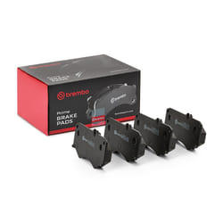 BREMBO P 50 134 Brake pad set prepared for wear warning indicator with anti-squeak plate without accessories MERCEDES-BENZ: G-Class Off-Road