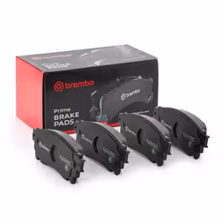 Brake pad set; BREMBO; excl. wear warning contact with anti-squeak plate without accessories; for TOYOTA, LEXUS; 044663322079 ...