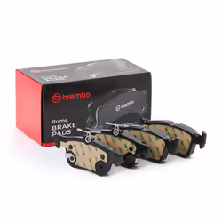 BREMBO P 24 201 Brake pad set with acoustic wear warning with anti-squeak plate without accessories FORD: S-Max Mk2, Mondeo 5 Kombi, Galaxy Mk3 MPV - Additional view 4