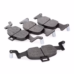 BREMBO Prime P 85 164 Brake pad set prepared for wear warning indicator with piston clip, with anti-squeak plate with accessories, with counterweights