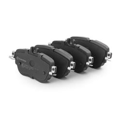 BREMBO P 50 136 Brake pad set prepared for wear warning indicator with brake caliper screws, with anti-squeak plate with accessories
