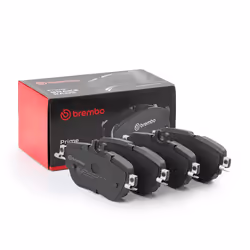 BREMBO P 50 136 Brake pad set prepared for wear warning indicator with brake caliper screws, with anti-squeak plate with accessories - Additional view 5