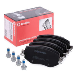 BREMBO P 68 068 Brake pad set excl. wear warning contact with brake caliper screws, with anti-squeak plate with accessories RENAULT: Megane 4