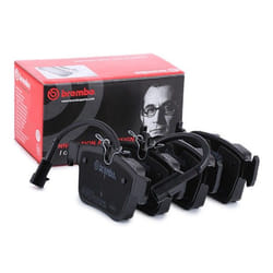 BREMBO P 23 180 Brake pad set incl. wear warning contact with anti-squeak plate without accessories MASERATI: Quattroporte VI, Levante Off-Road