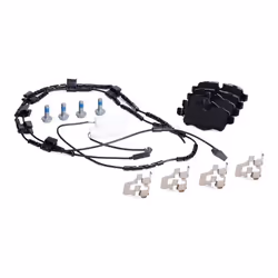 BREMBO P 06 103 Brake pad set incl. wear warning contact with brake caliper screws, with anti-squeak plate with accessories MINI: Hatchback