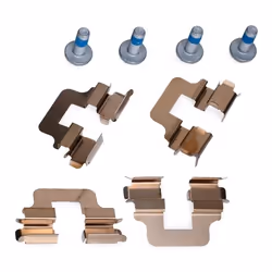 BREMBO P 06 103 Brake pad set incl. wear warning contact with brake caliper screws, with anti-squeak plate with accessories MINI: Hatchback - Additional view 7