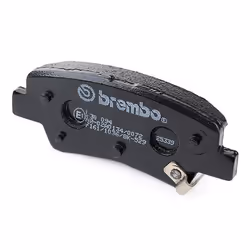 BREMBO P 30 094 Brake pad set with acoustic wear warning with piston clip, with anti-squeak plate with accessories KIA: Niro, Ceed III Sportswagon